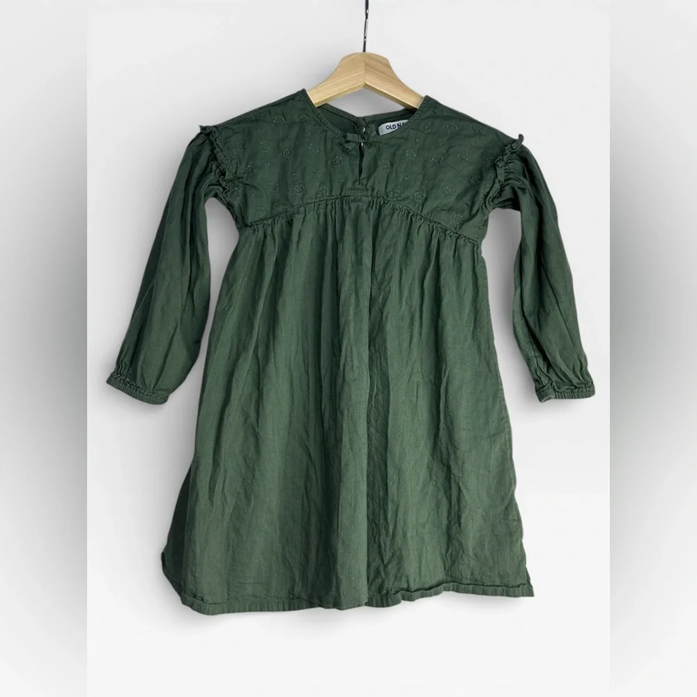 5‎ for $25🔥Old Navy Long Sleeve Embroidered Tunic 3T